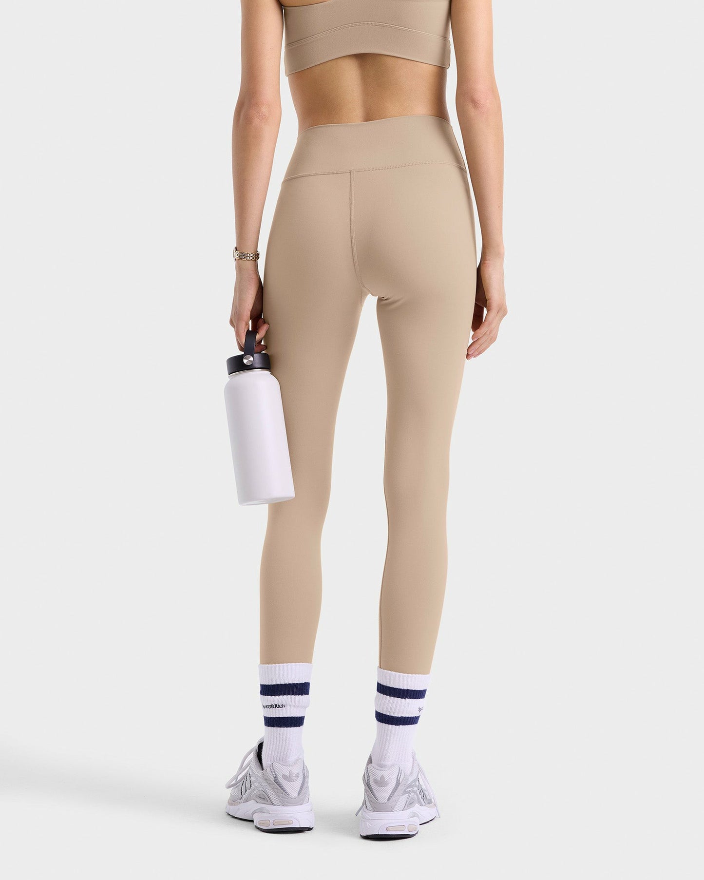 SR Runner Legging - Elephant/White