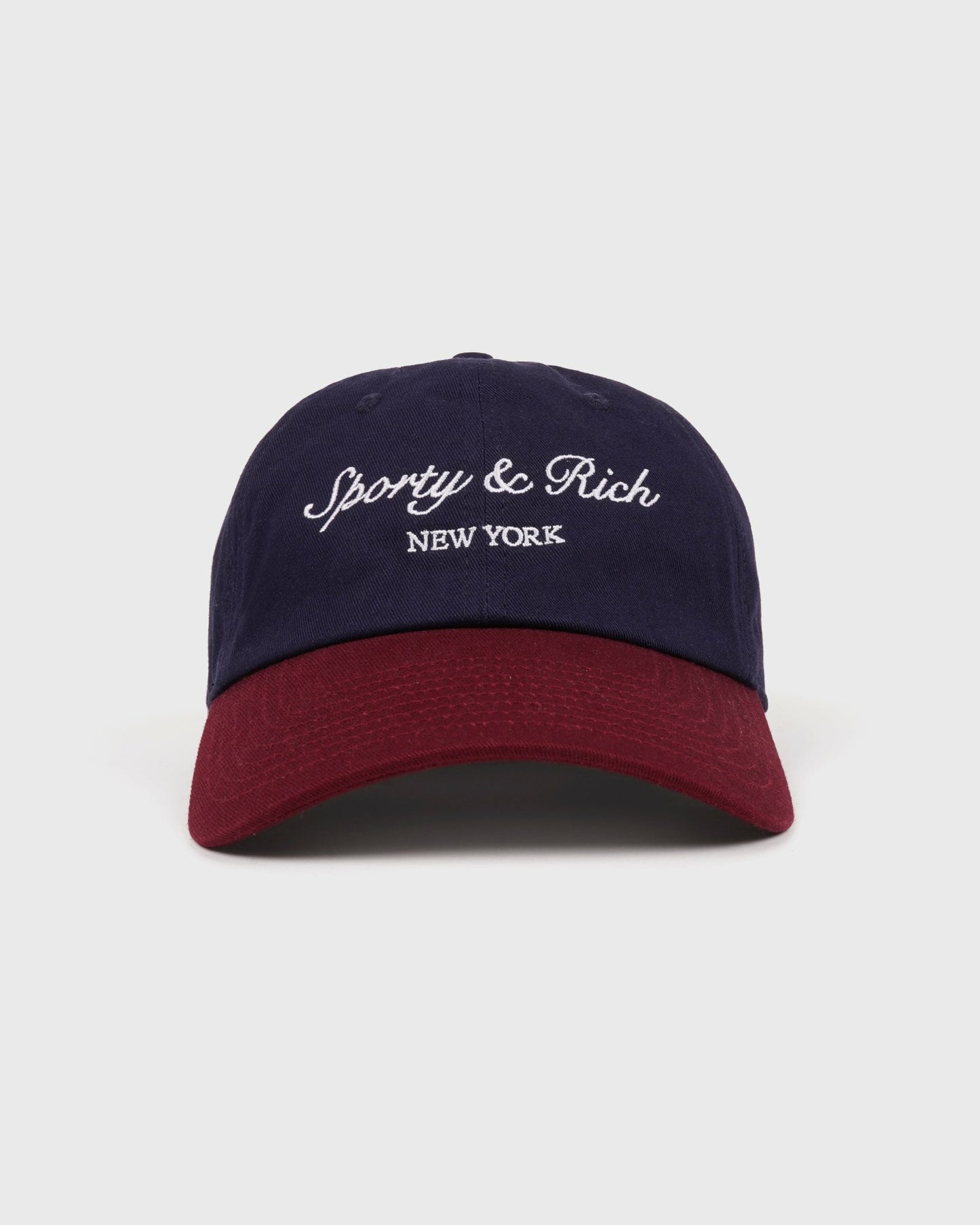Syracuse NY Hat - Navy/Bordeaux