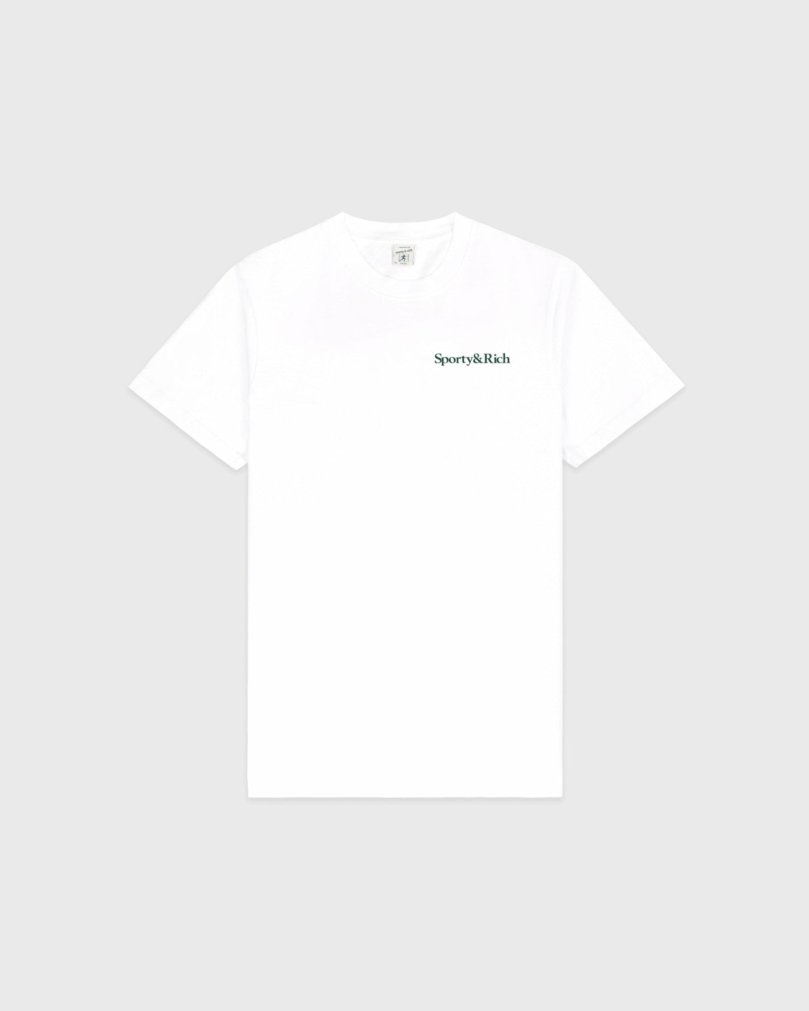 Play Tennis T-Shirt - White/Forest