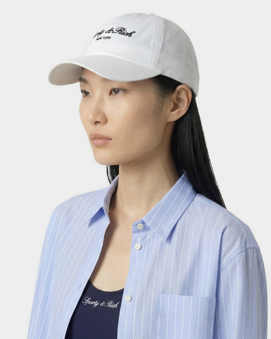Syracuse NY Hat - White