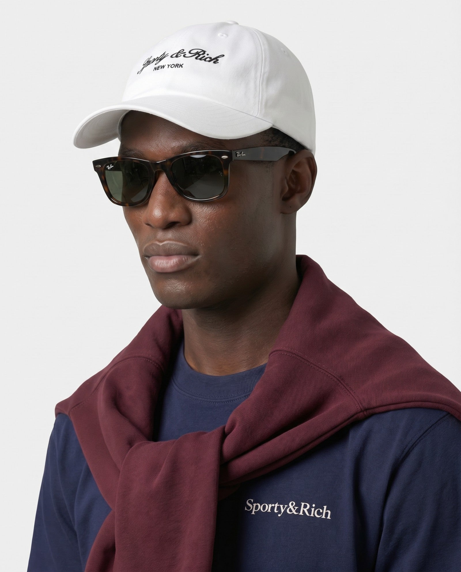 Syracuse NY Hat - White