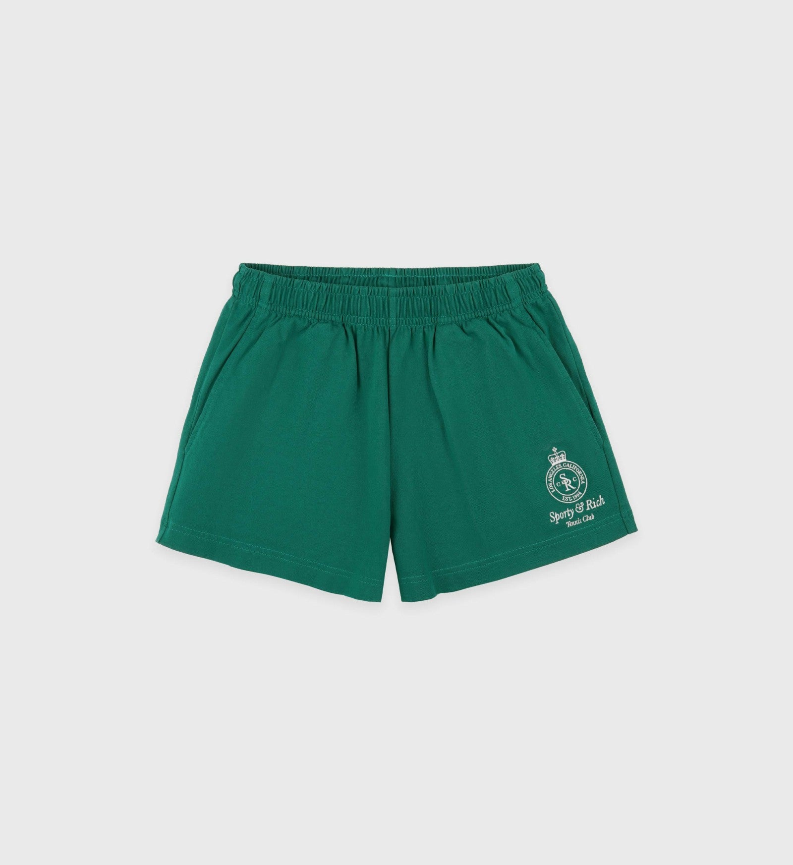 Crown Tennis Disco Short - Alpine/White