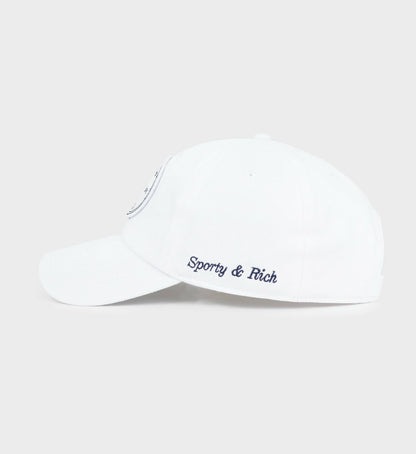 Eden Crest Hat - White/Navy