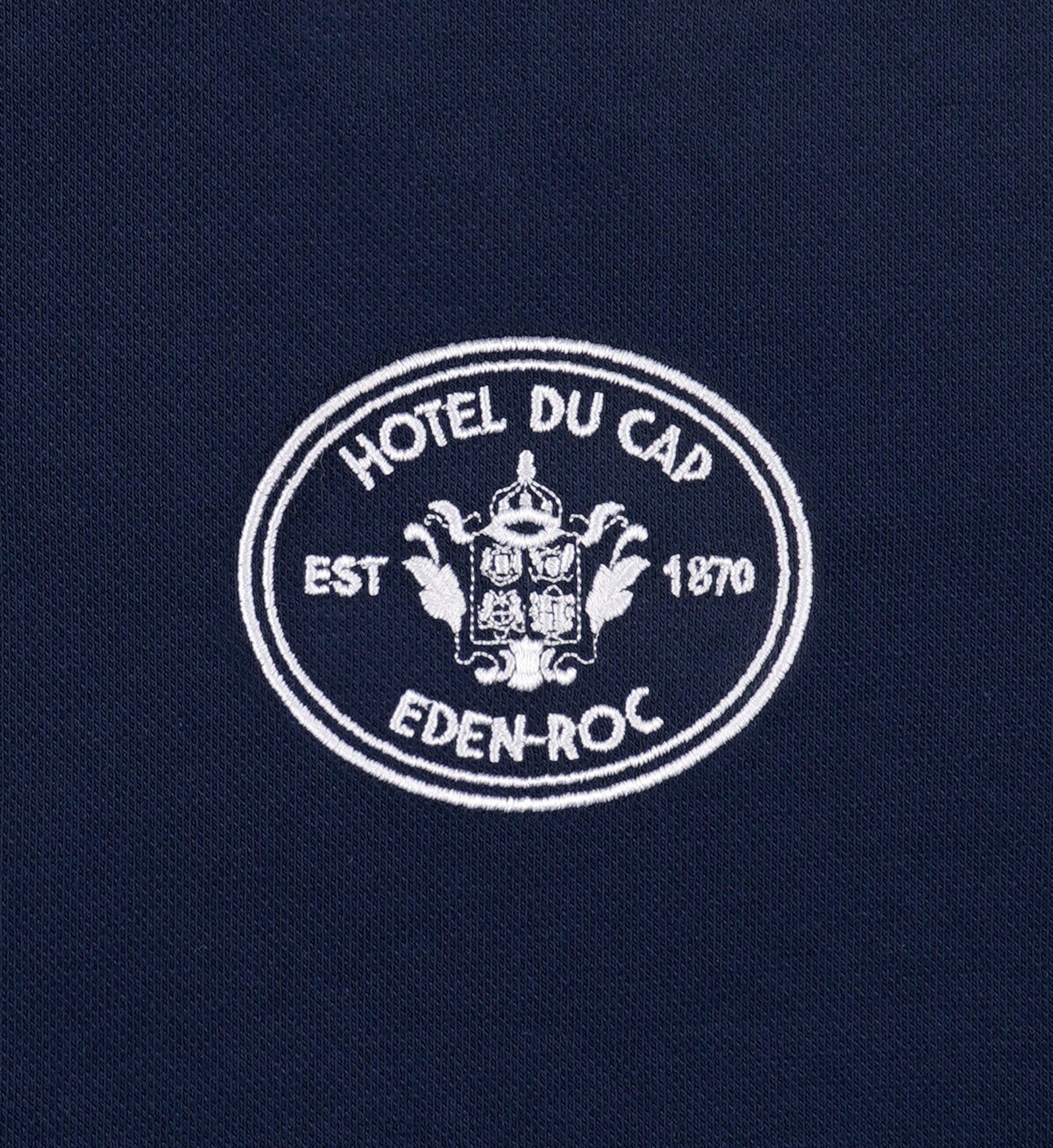 Eden Crest Embroidered Pique Polo - Navy/White