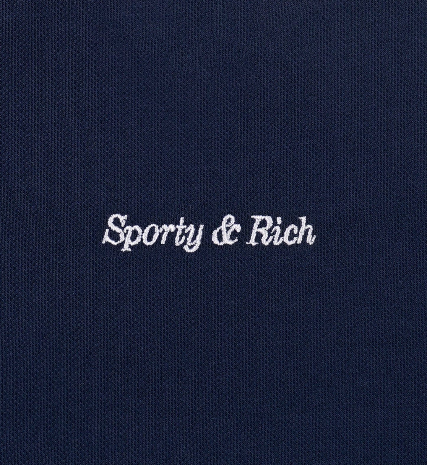 Eden Crest Embroidered Pique Polo - Navy/White