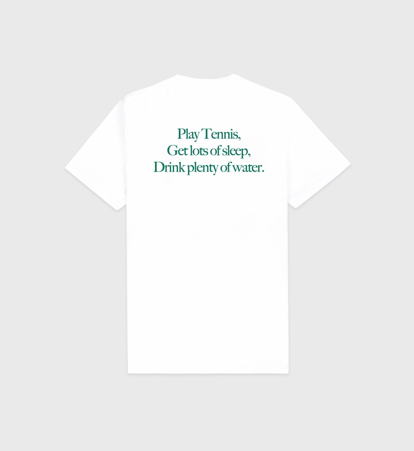 Play Tennis T-Shirt - White