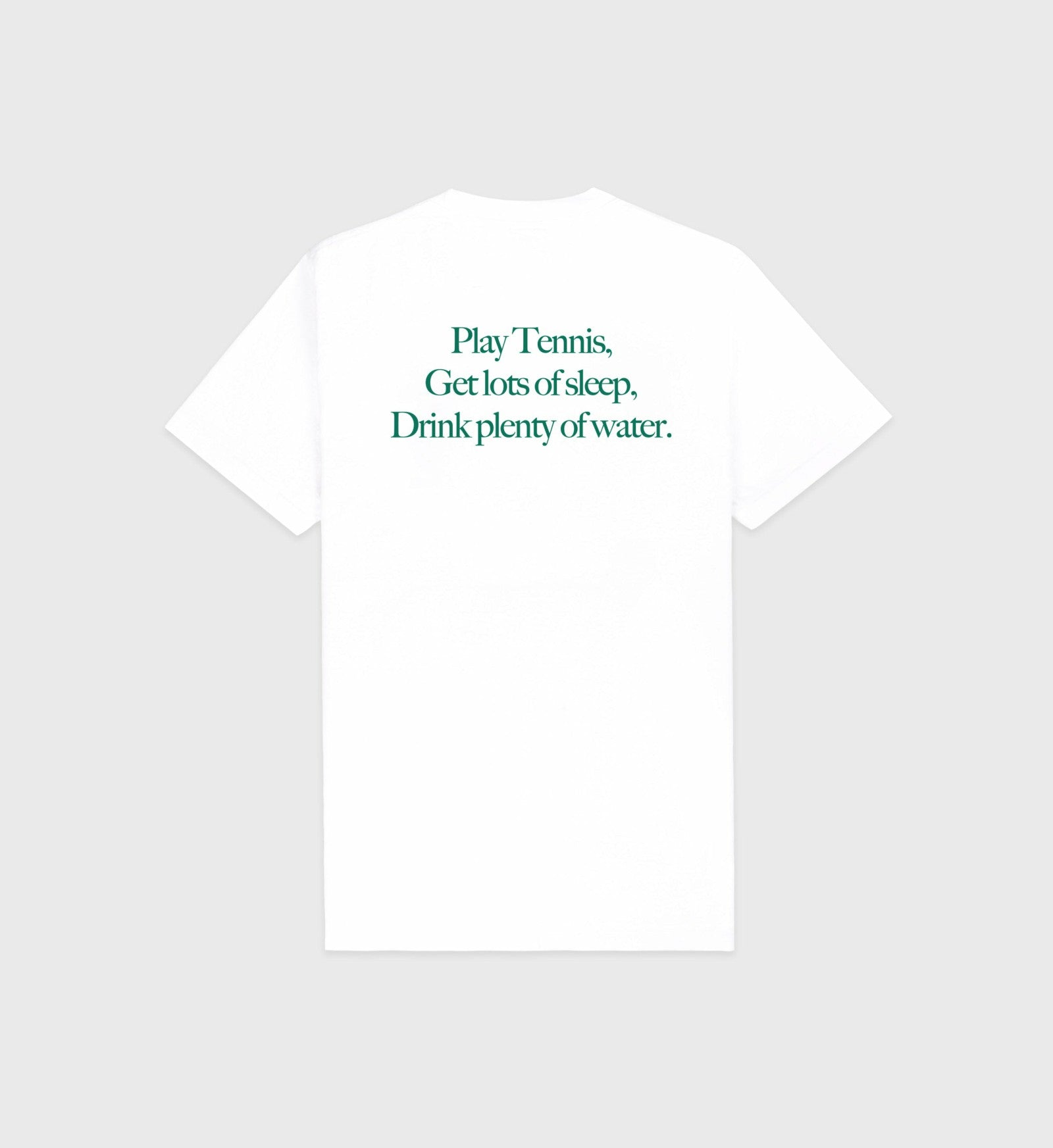 Play Tennis T-Shirt - White