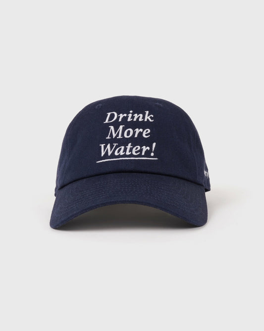 Drink More Water Hat - Light Navy/White