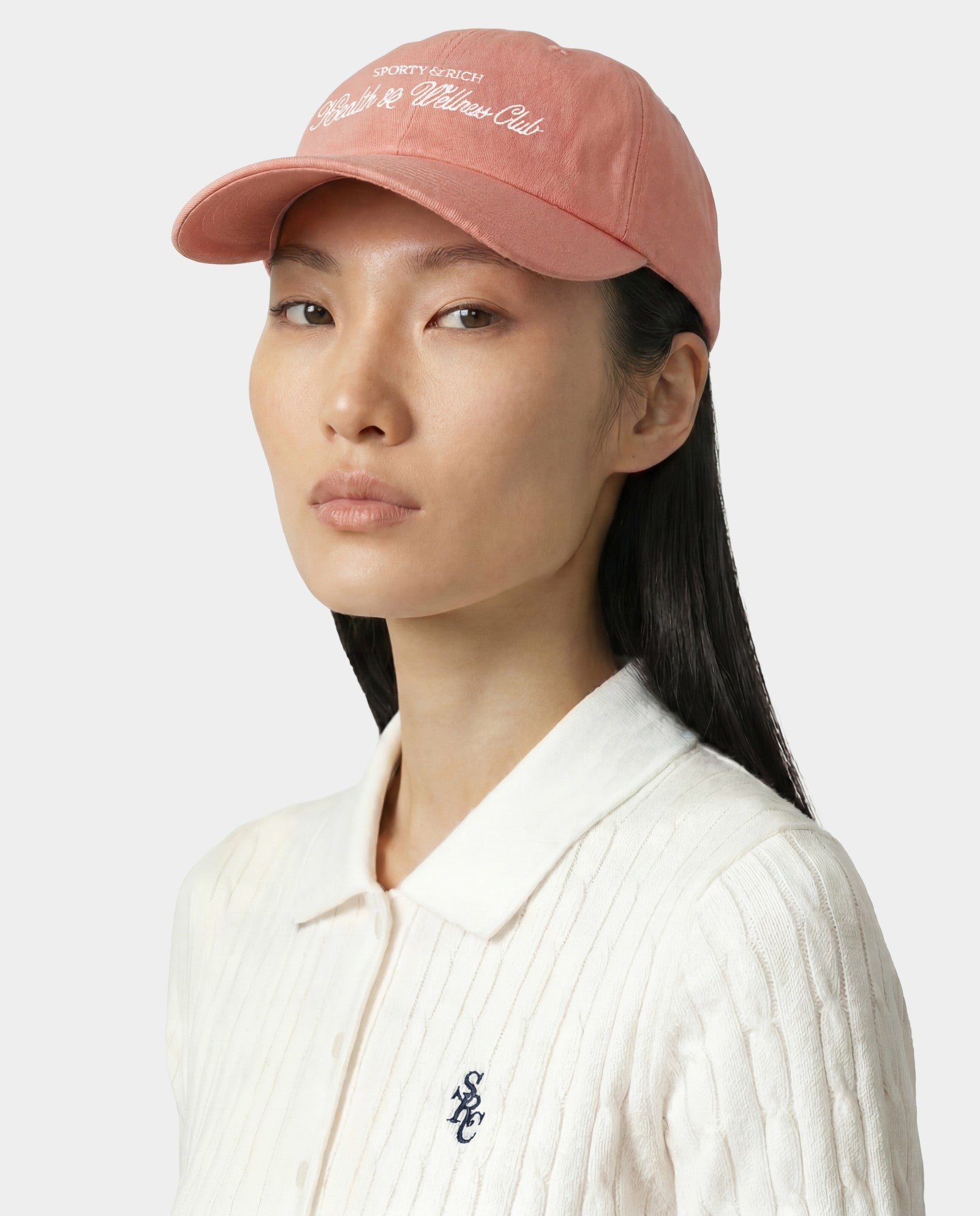 H&W Club Hat - Flamingo/White