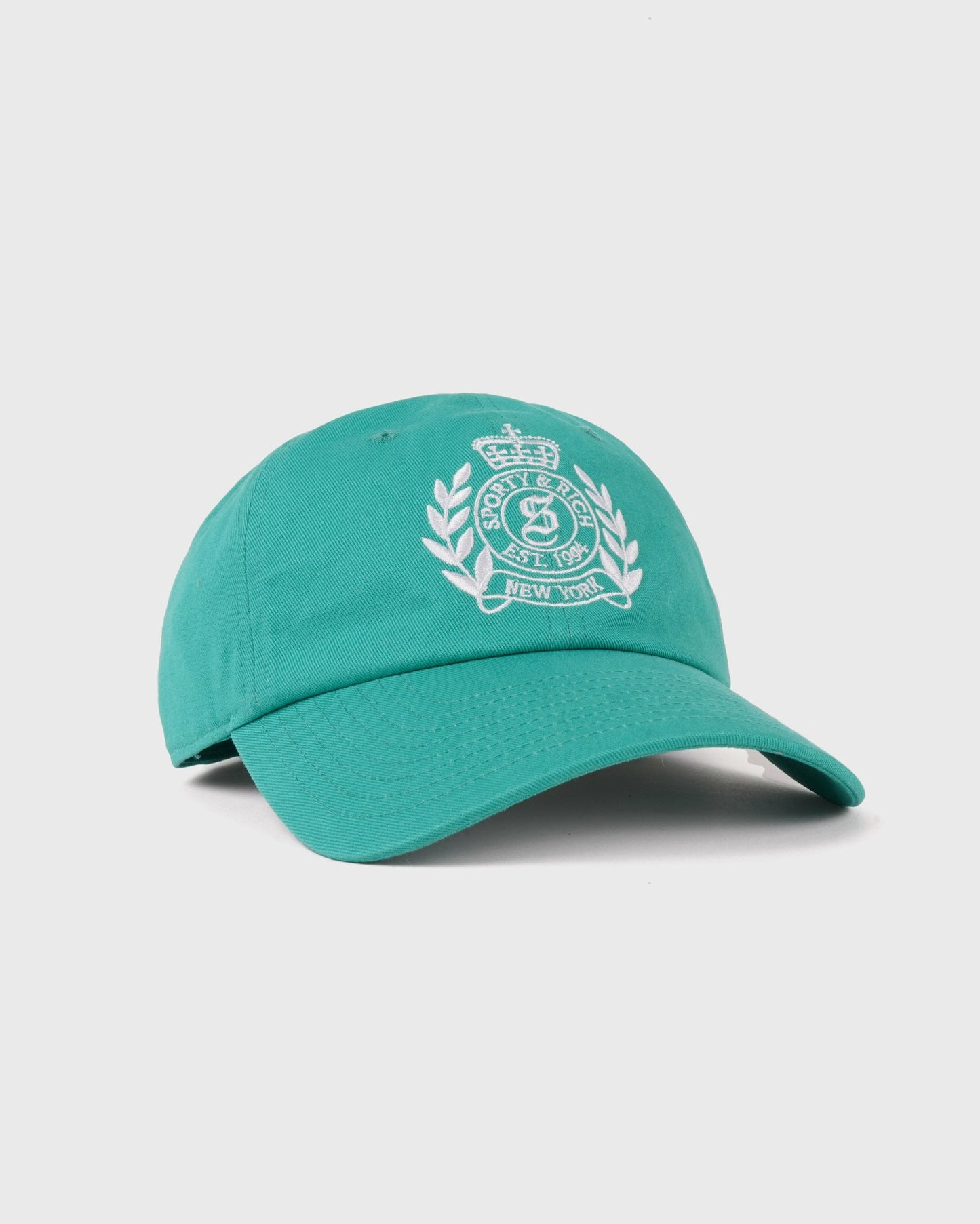 Ny Crest Hat - Amalfi Green/White