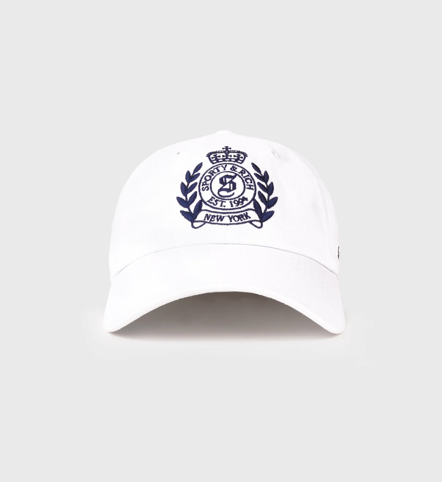 NY Crest Hat - White