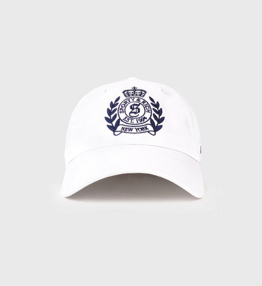 NY Crest Hat - White