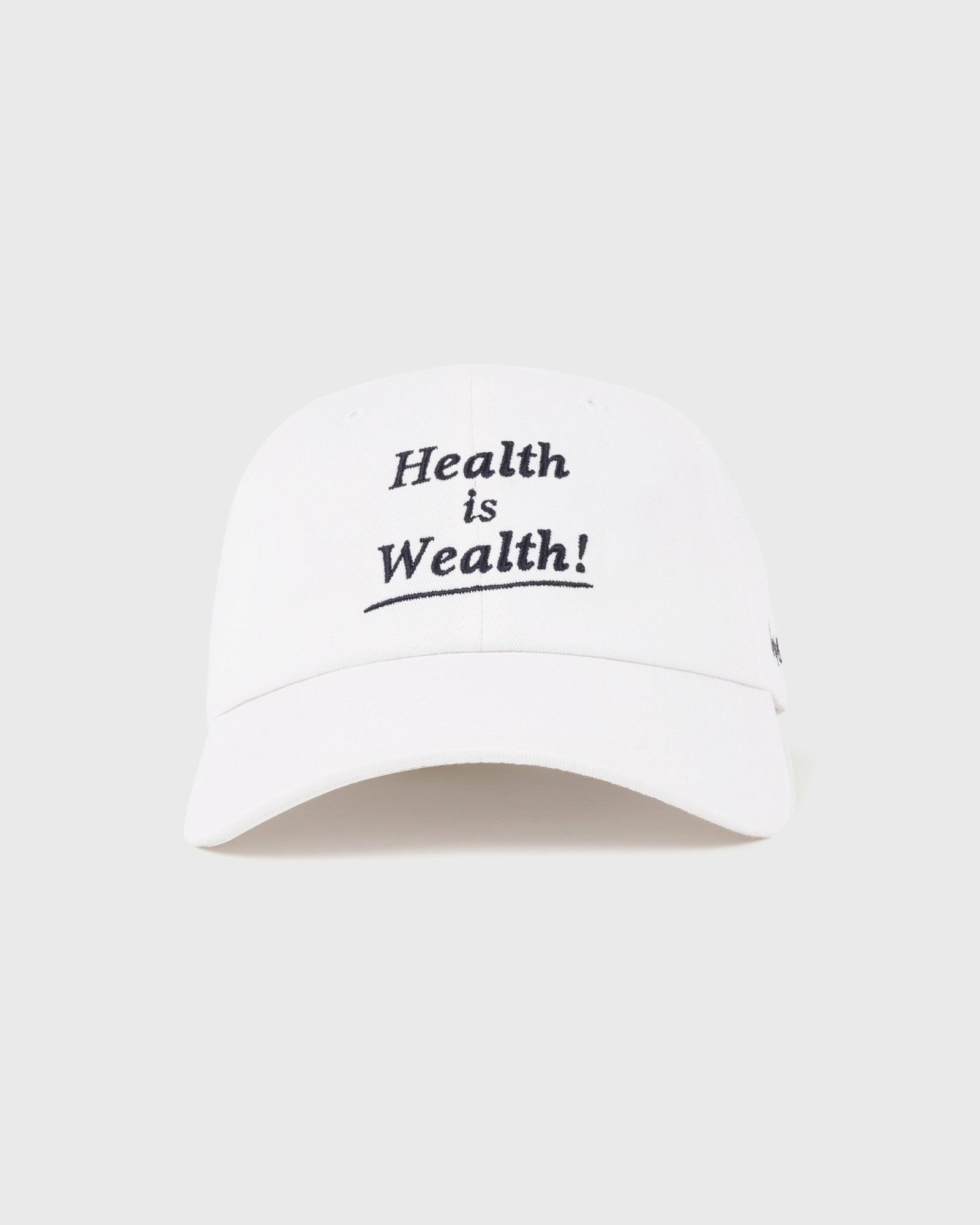 Health is Wealth Hat - White