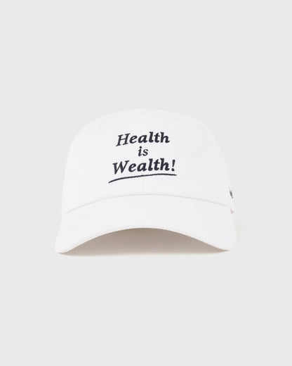 Health is Wealth Hat - White