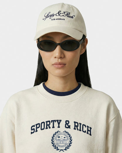 Vendome LA Hat - Ecru/Navy