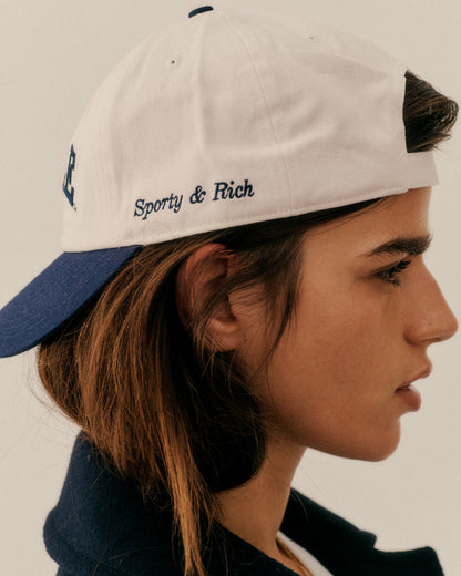 Yale Classic Hat - White/Navy