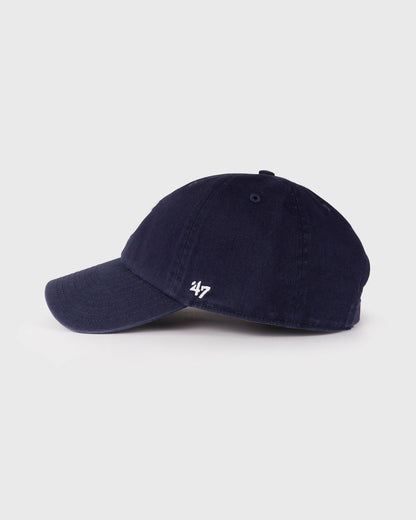 Yankees Serif Hat - Navy/White