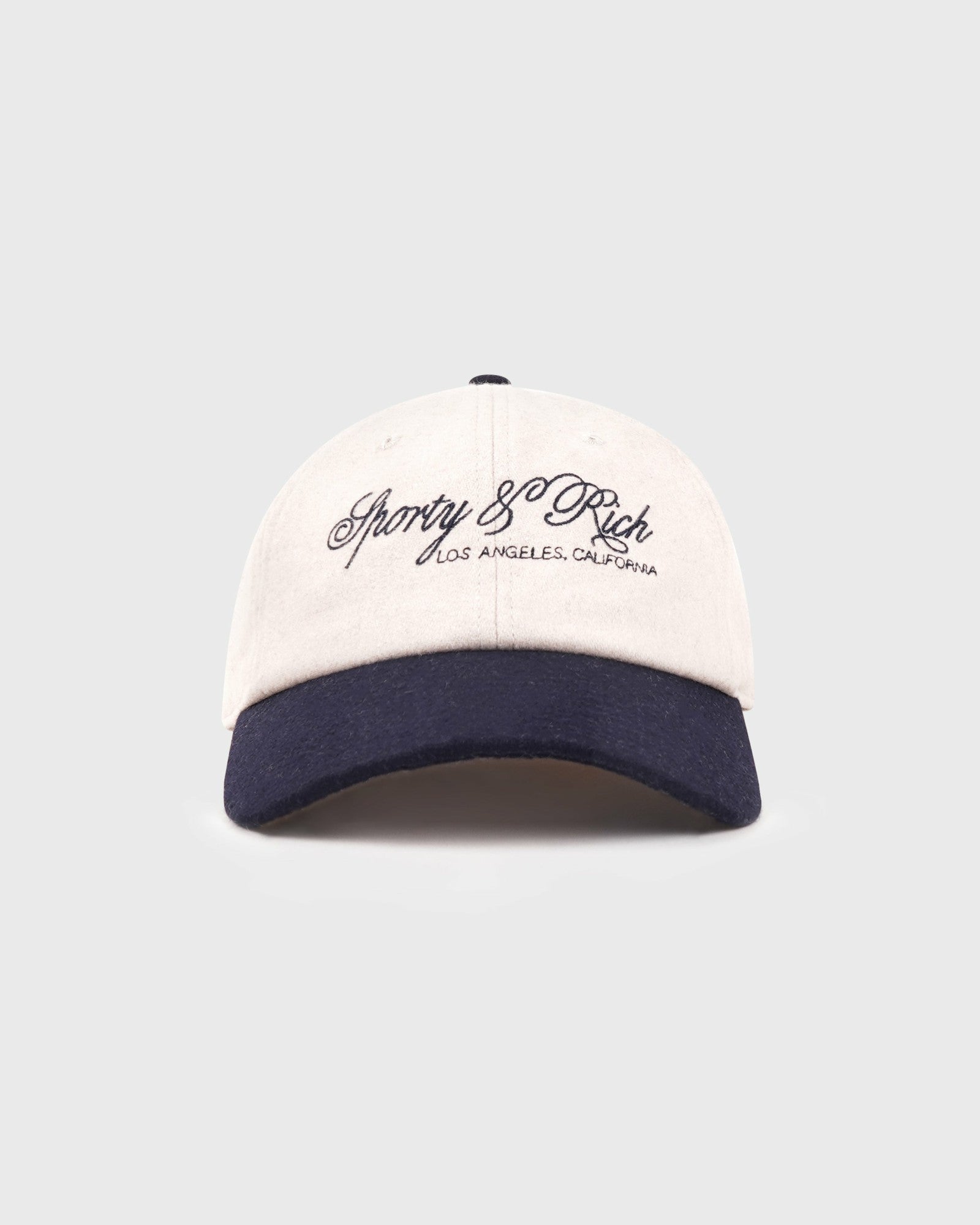 International Wool Hat - Ecru/Navy