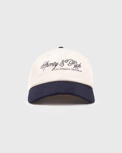 International Wool Hat - Ecru/Navy