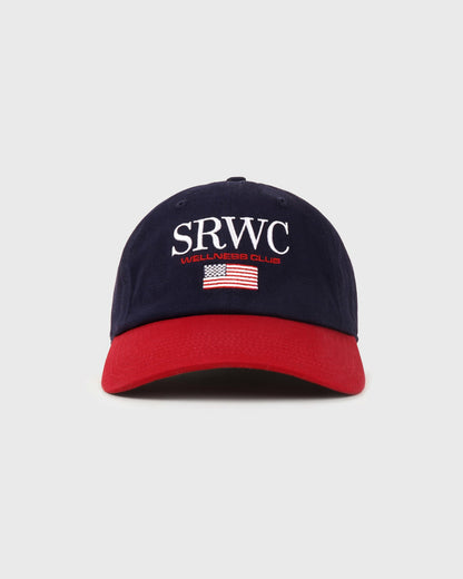 Nautical Hat - Navy/Ruby/White