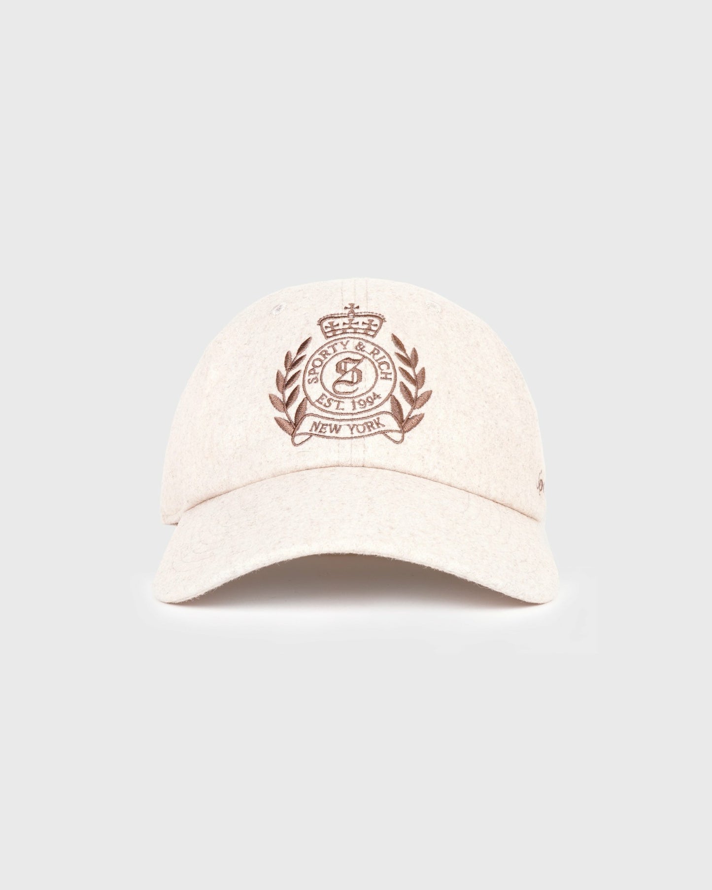 NY Crest Wool Hat - Tapioca