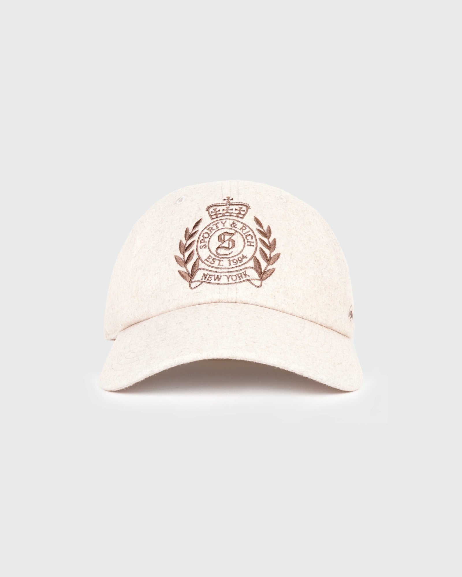 NY Crest Wool Hat - Tapioca
