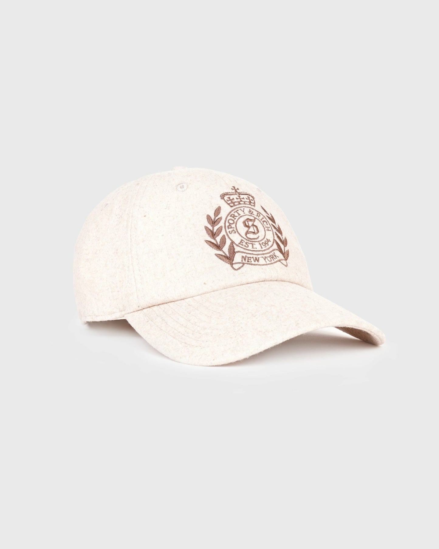NY Crest Wool Hat - Tapioca