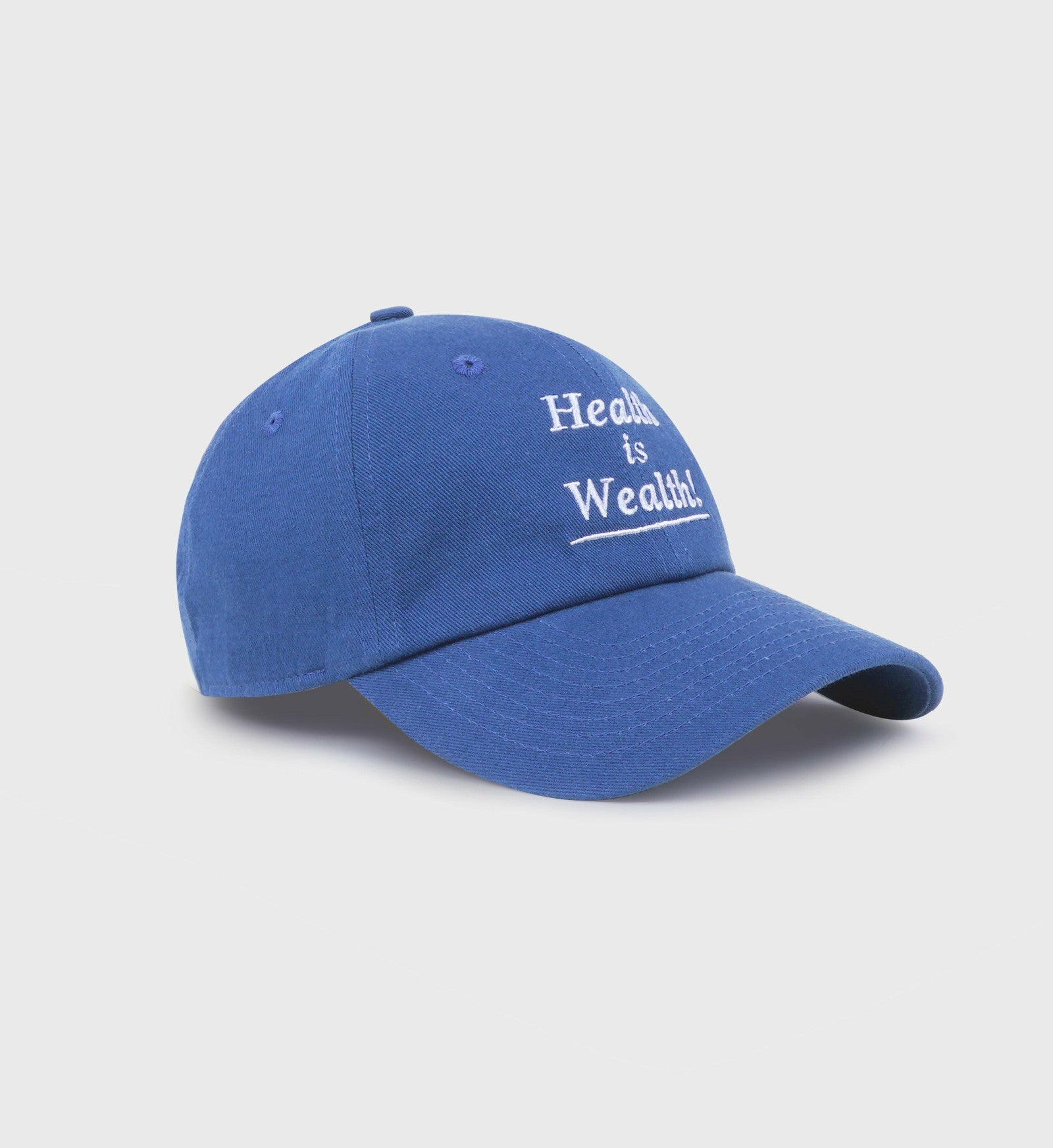 Health is Wealth Hat - Team Blue/White