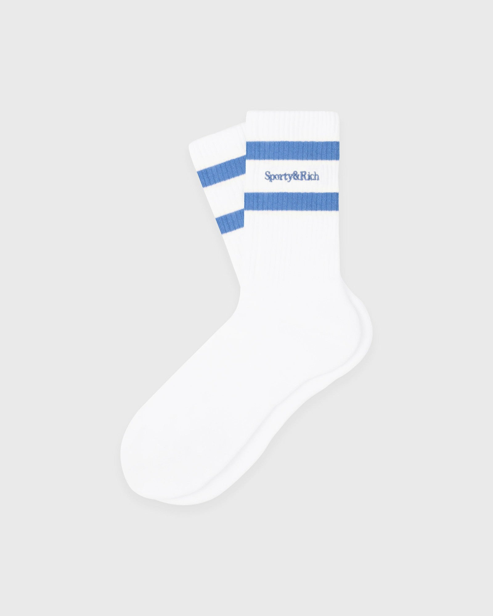 Serif Logo Socks - white/softee