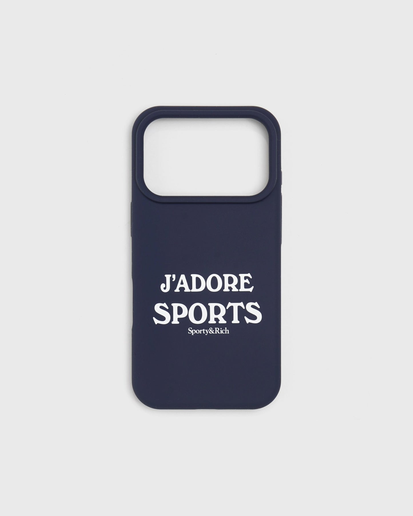 J'adore Sports iPhone Case - Navy/White