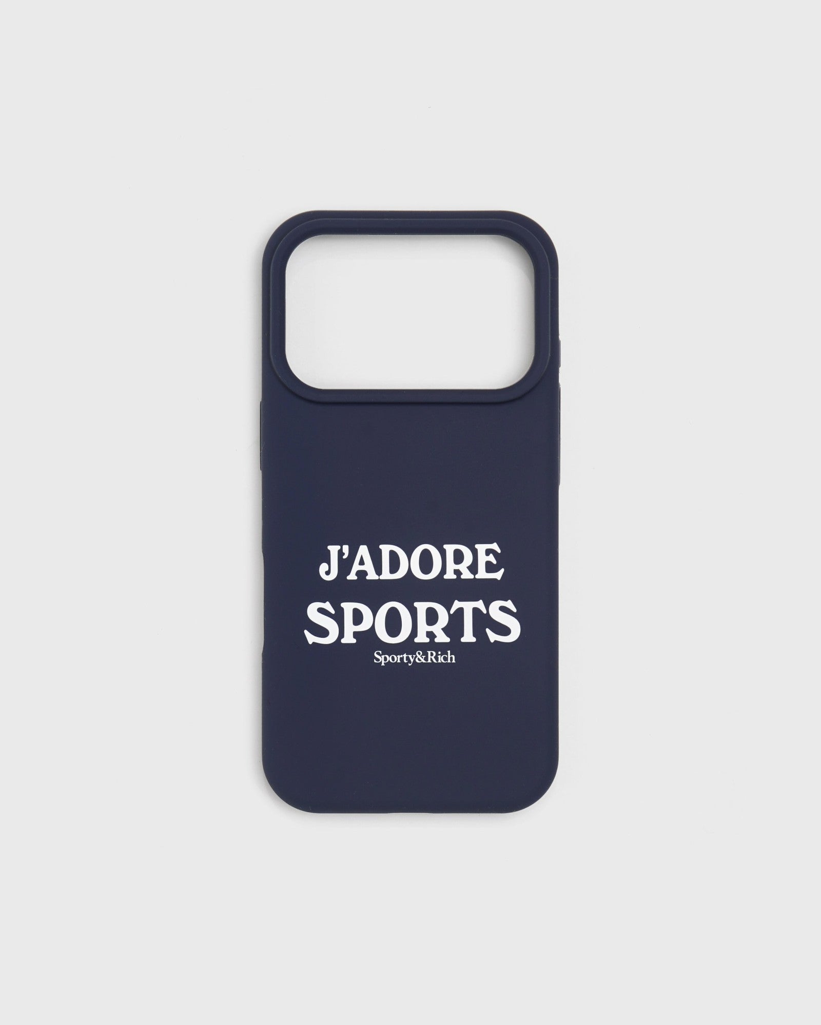 J'adore Sports iPhone Case - Navy/White