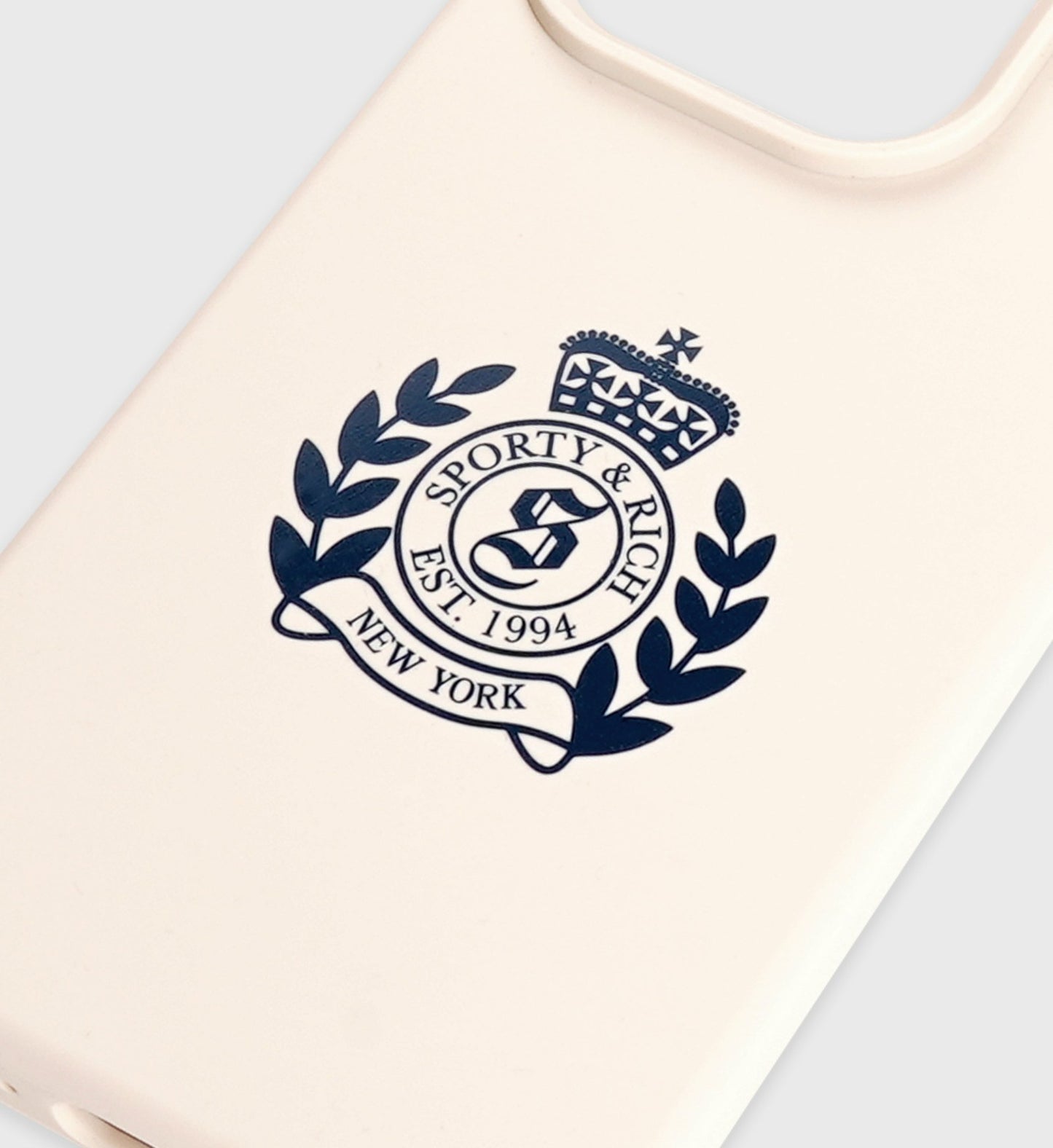 NY Crest iPhone Case - Cream