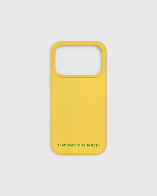 Bold Health Logo iPhone Case - Yellow/Green