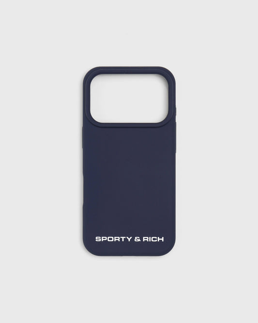 Bold Health Logo iPhone Case - Navy/White