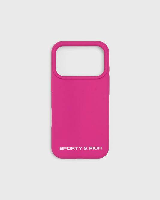Bold Health Logo iPhone Case - Fuschia/White