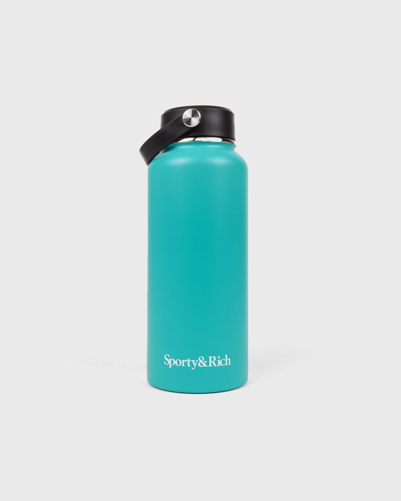 Drink More Water Bottle - Amalfi Green/White