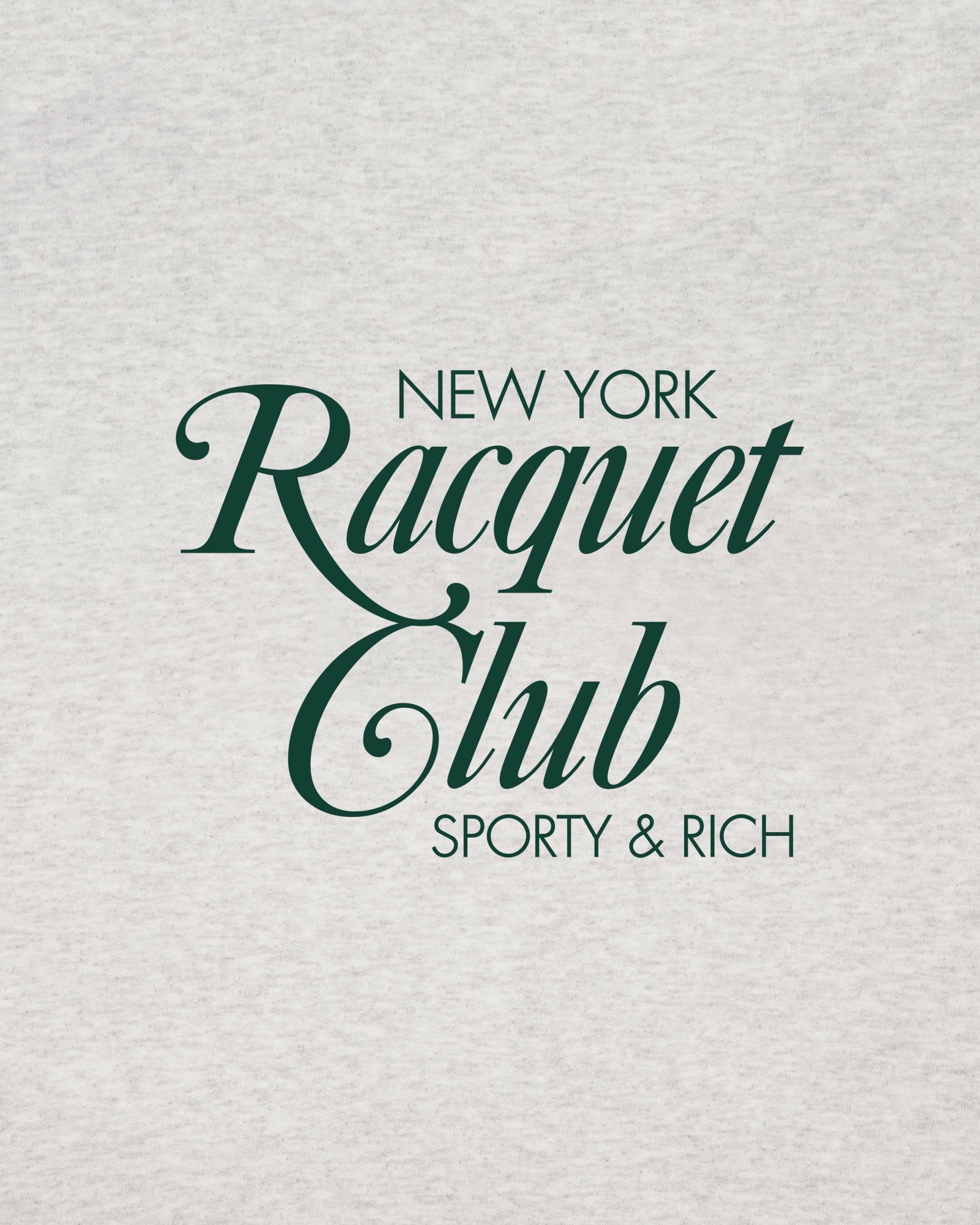 NYRC Zip Hoodie - Heather Gray/Forest