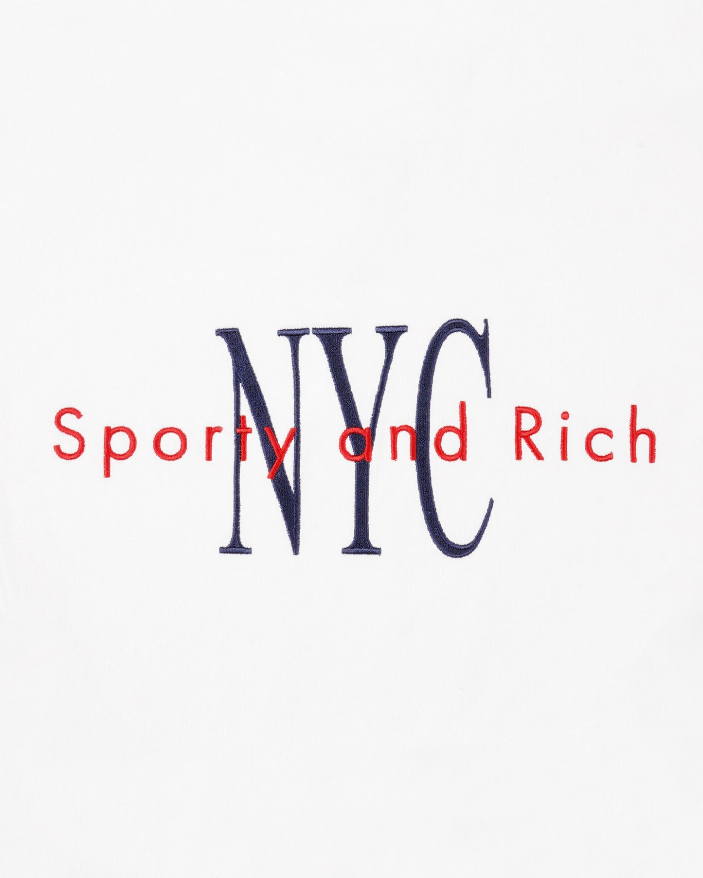 NY Minute Quarter Zip - White/Navy
