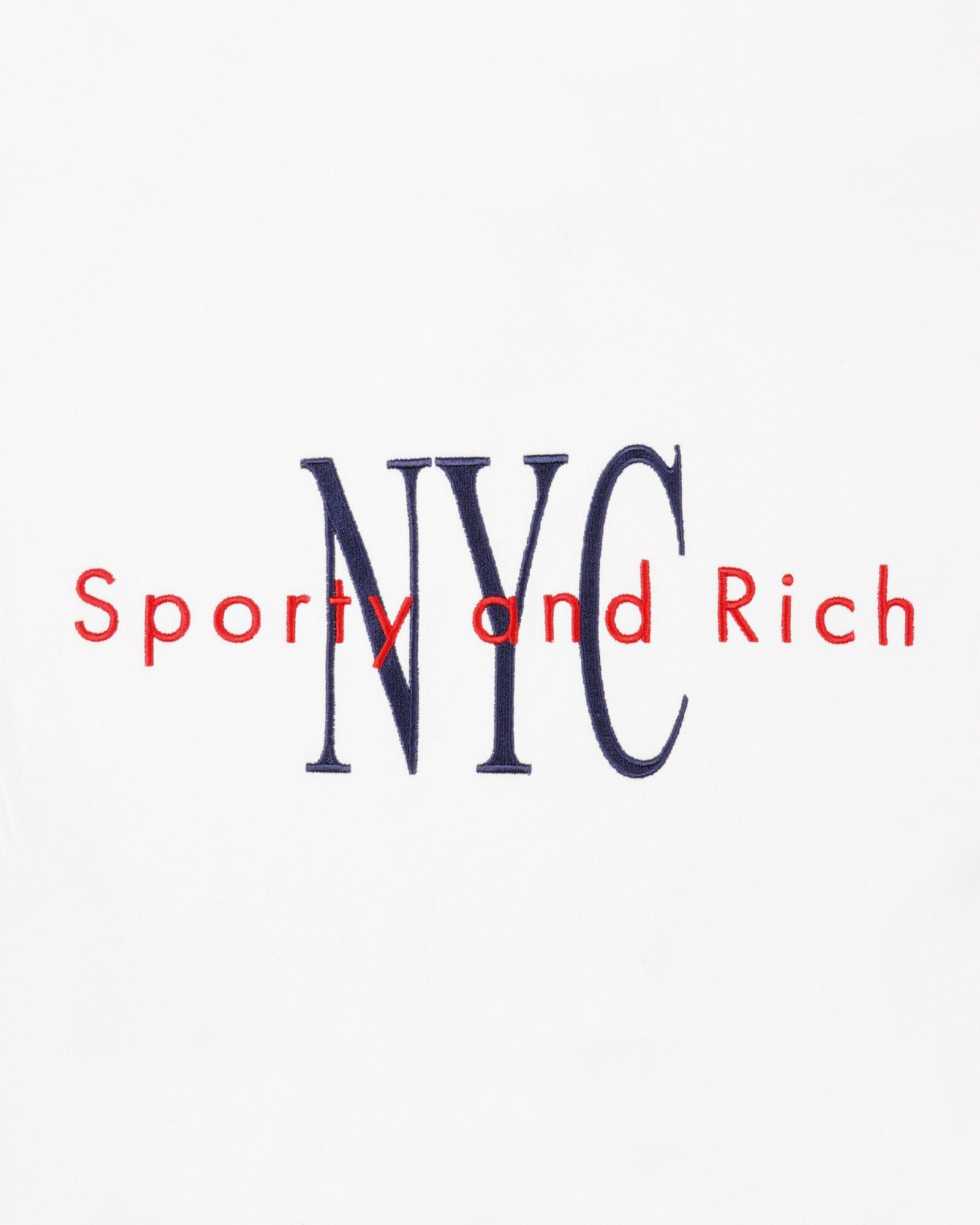 NY Minute Quarter Zip - White/Navy