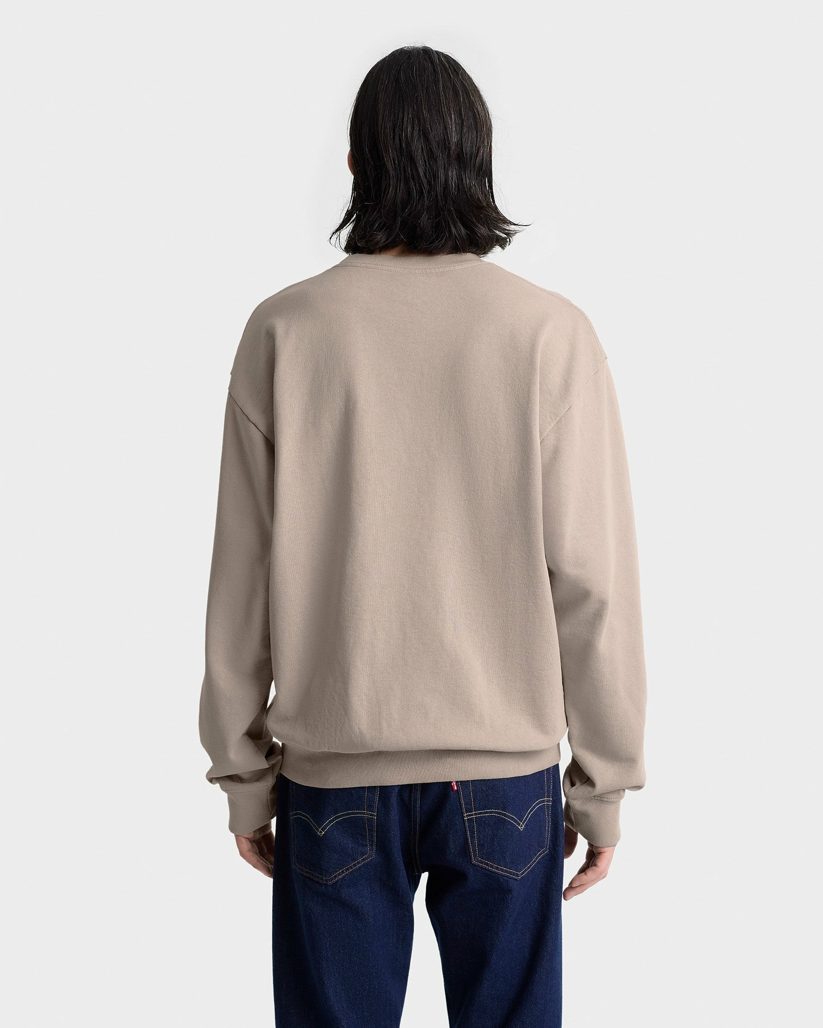 USA Wellness Club Crewneck - Elephant/White