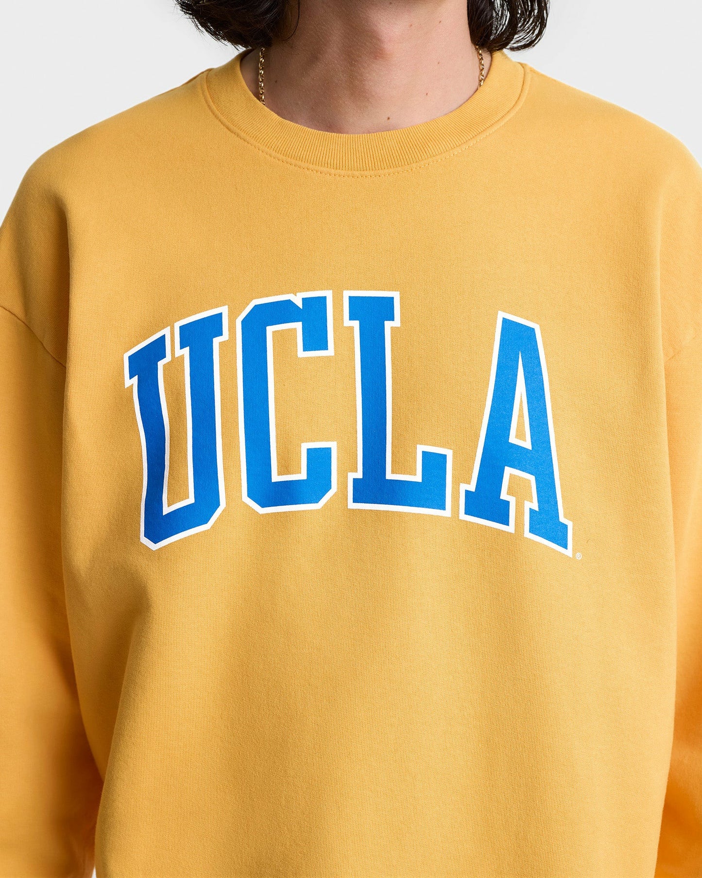 UCLA Ivy Crewneck - Gold/Blue