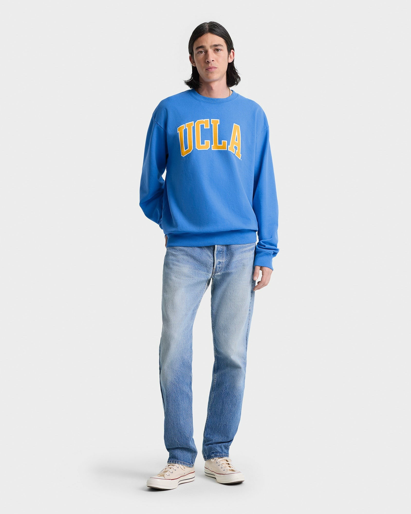 UCLA Ivy Crewneck - Blue/Gold