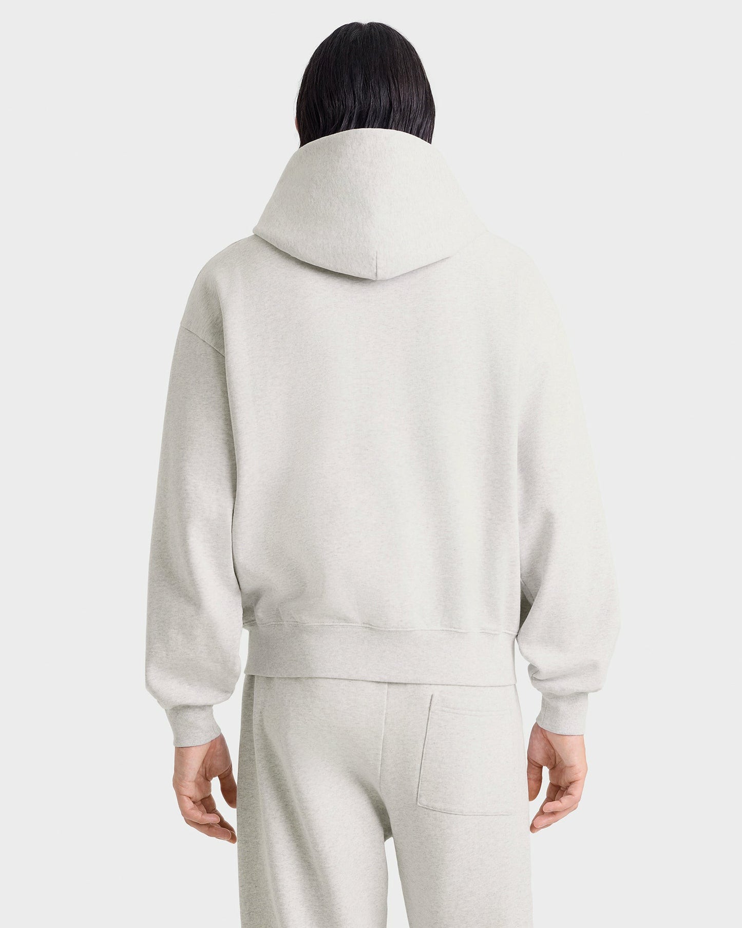 S&R Ivy Zip Hoodie - Heather Gray/Navy