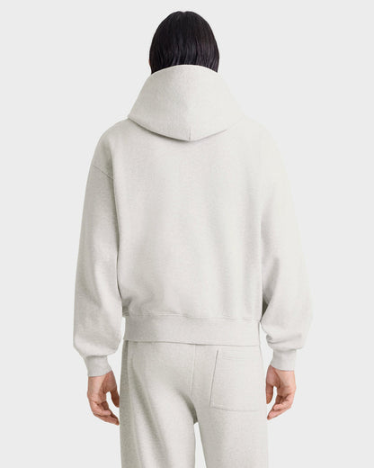 S&R Ivy Zip Hoodie - Heather Gray/Navy