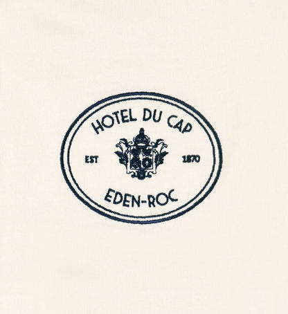 Eden Crest Crewneck - Cream/Navy