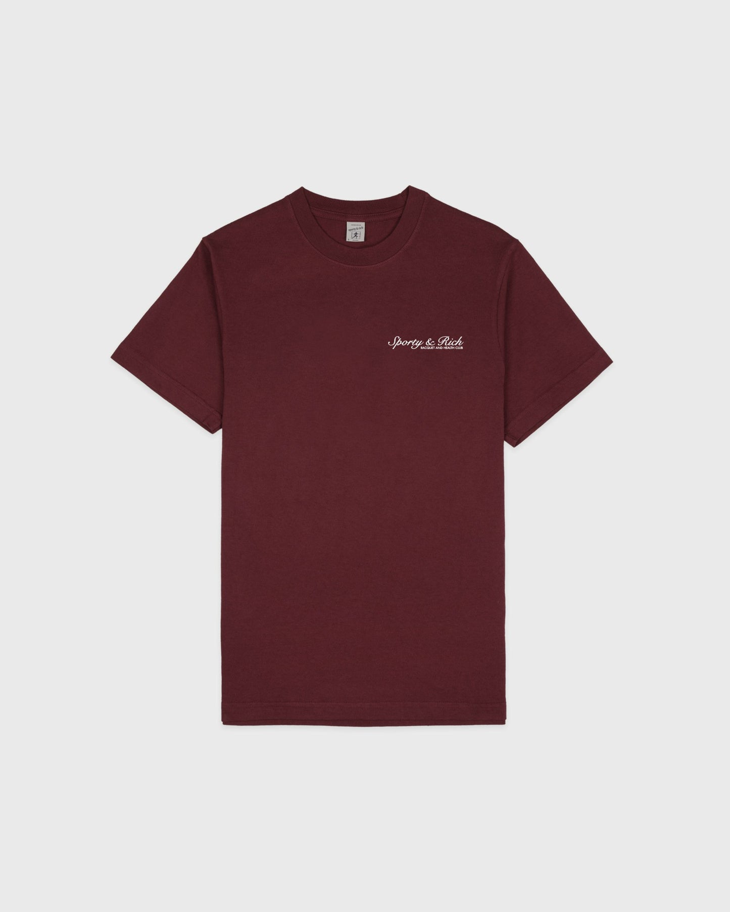 Syracuse T-Shirt - Bordeaux/White