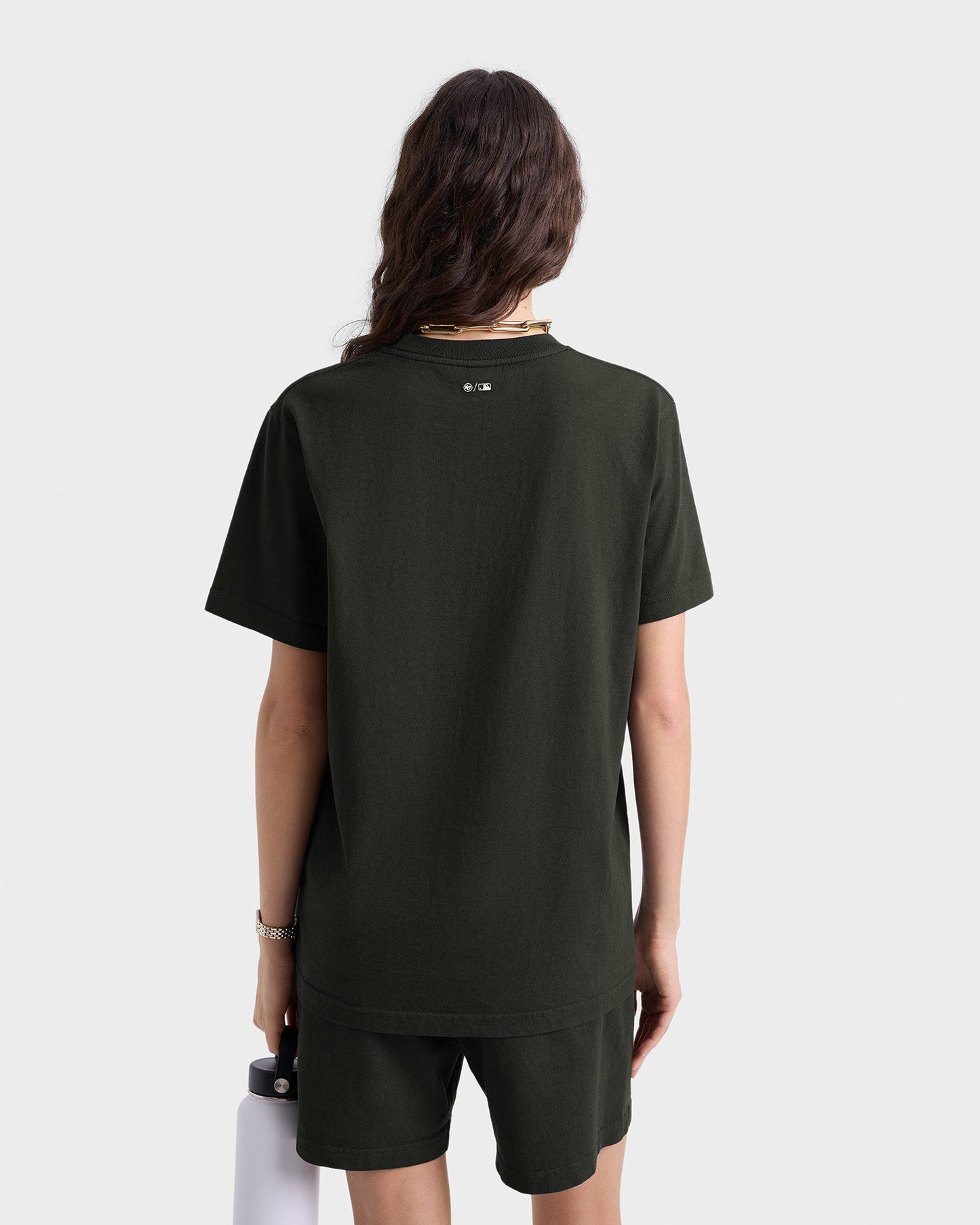 Dodgers T-Shirt - Faded Black/White