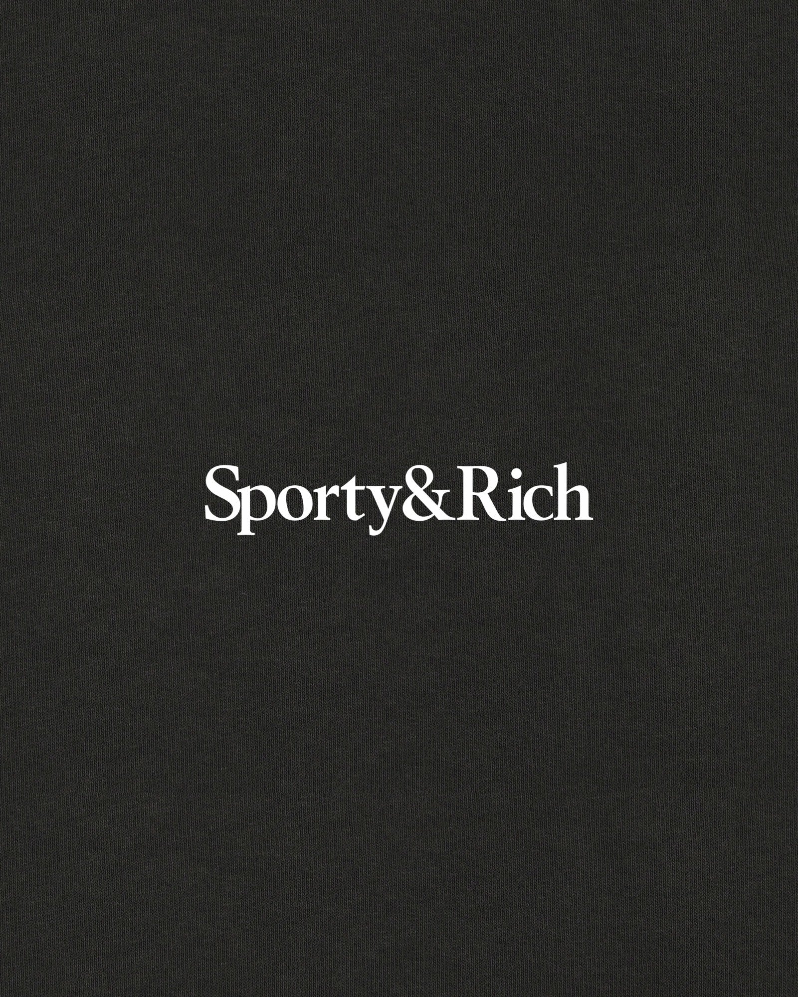 Health Is Wealth T-Shirt - Faded Black/White