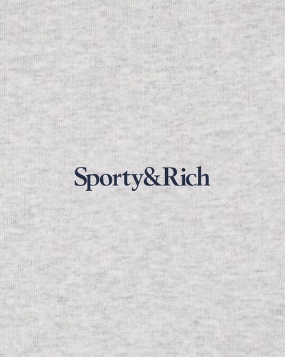Health Is Wealth T-Shirt - Heather Gray/Navy