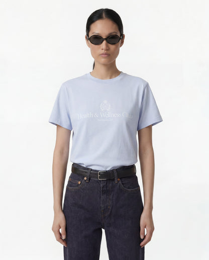 H&W Crest T-Shirt - Ciel